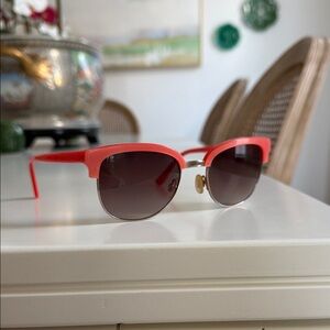 Target Red and Gold Sunglasses